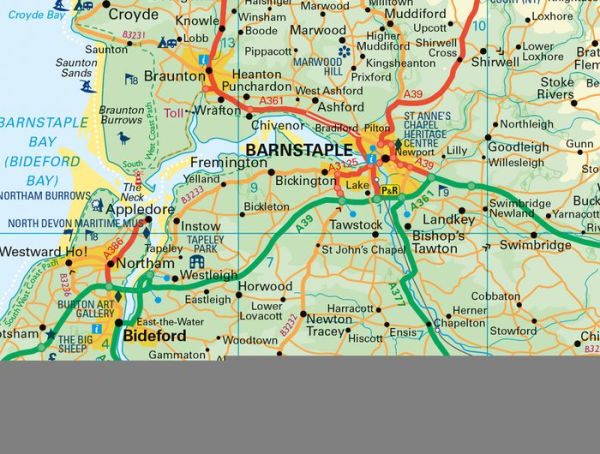 Devon Pocket Map: The perfect way to explore Devon