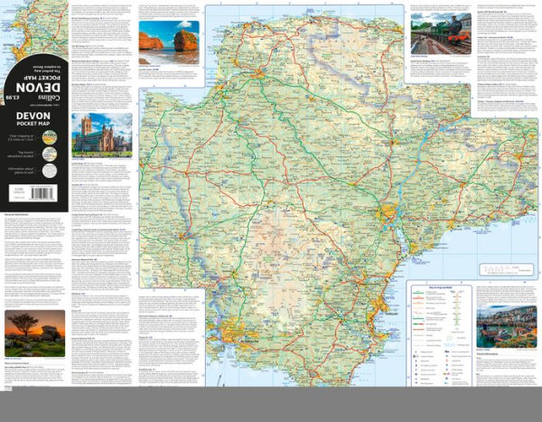 Devon Pocket Map: The perfect way to explore Devon