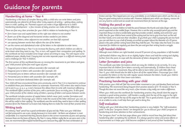 Year 4 Handwriting Targeted Practice Workbook: Ideal for use at home