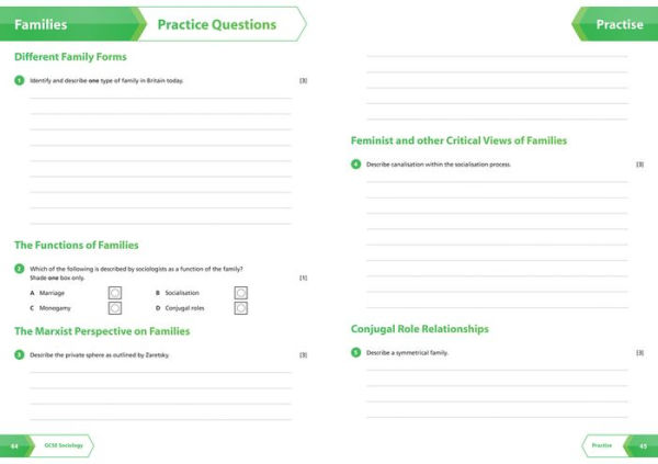 AQA GCSE 9-1 Sociology All-in-One Complete Revision and Practice: Ideal for home learning, 2023 and 2024 exams