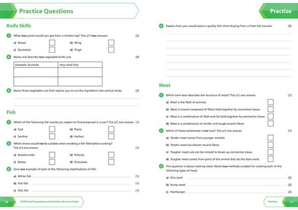 AQA GCSE 9-1 Food Preparation & Nutrition Complete Revision & Practice: Ideal for home learning, 2023 and 2024 exams