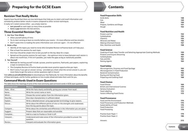 AQA GCSE 9-1 Food Preparation & Nutrition Complete Revision & Practice: Ideal for home learning, 2023 and 2024 exams
