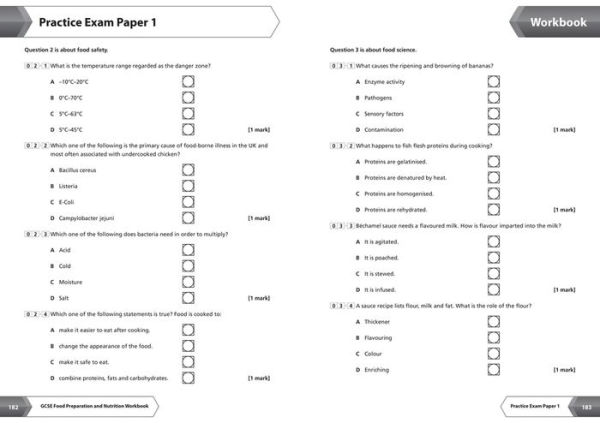 AQA GCSE 9-1 Food Preparation & Nutrition Complete Revision & Practice: Ideal for home learning, 2023 and 2024 exams