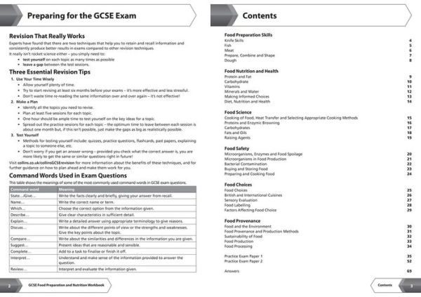 AQA GCSE 9-1 Food Preparation & Nutrition Workbook: Ideal for home learning, 2023 and 2024 exams