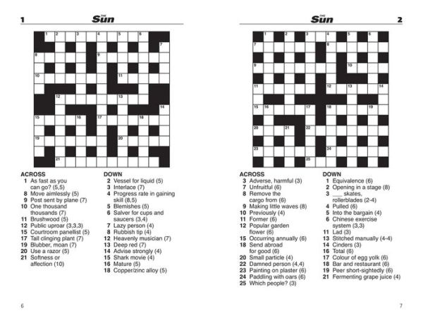 The Sun Quick Crossword Book 10: 250 fun crosswords from Britain's favourite newspaper