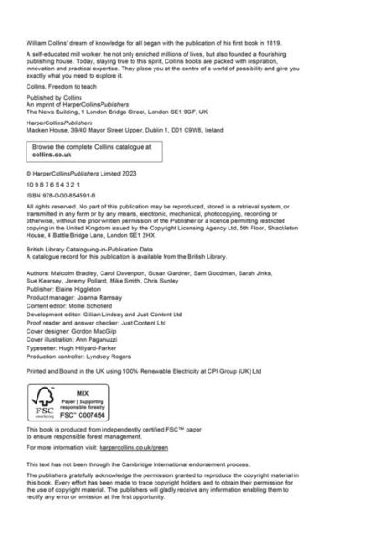 Cambridge IGCSET Combined Science Teacher Guide