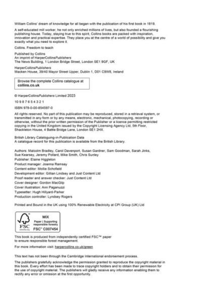 Cambridge IGCSET Co-ordinated Sciences Teacher Guide