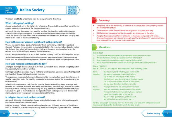 Romeo and Juliet: AQA GCSE 9-1 English Literature Text Guide: Ideal for home learning, 2022 and 2023 exams