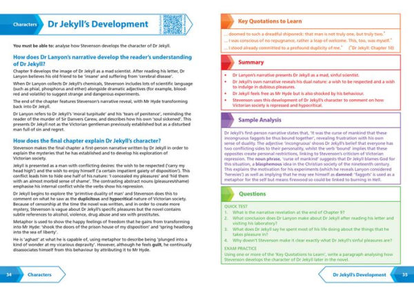 Dr Jekyll and Mr Hyde: AQA GCSE 9-1 English Literature Text Guide: Ideal for home learning, 2022 and 2023 exams