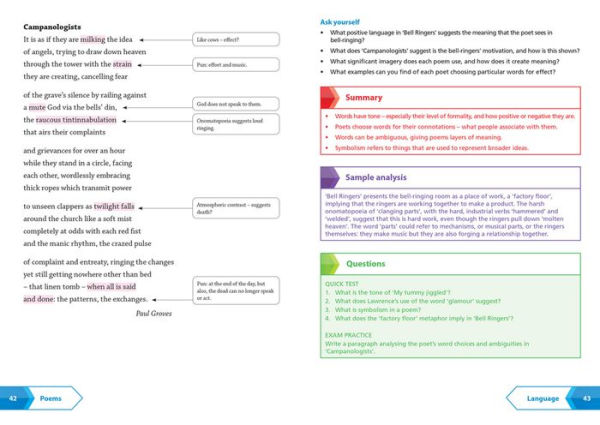 AQA Unseen Poetry Anthology Revision Guide: Ideal for home learning, 2022 and 2023 exams