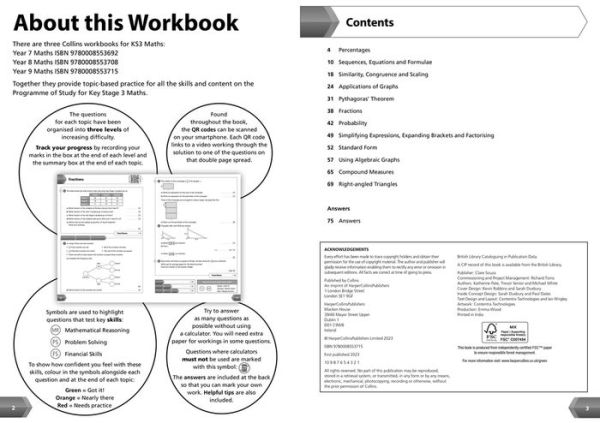 KS3 Maths Year 9 Workbook: Ideal for Year 9