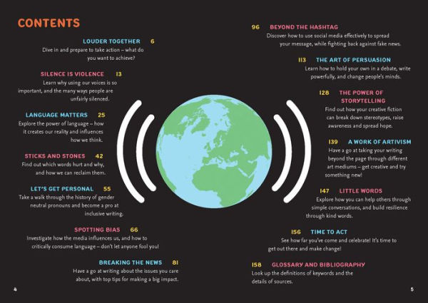 Louder!: A guide to finding your voice and changing the world