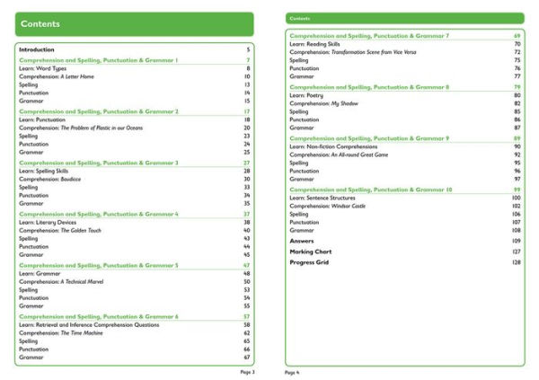 11+ Comprehension and Spelling, Punctuation & Grammar Support and Practice Workbook: For the GL Assessment 2023 tests