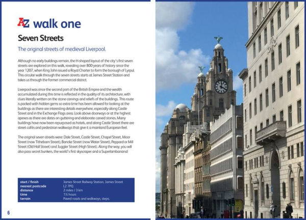 A-Z Liverpool Hidden Walks: Discover 20 routes in and around the city