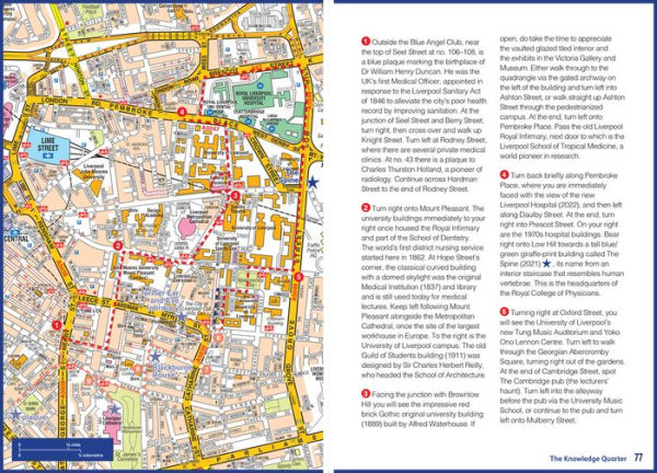 A-Z Liverpool Hidden Walks: Discover 20 routes in and around the city