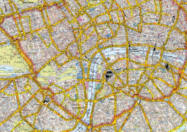 London A-Z Premier Map by A-Z Maps, Other Format | Barnes & Noble®