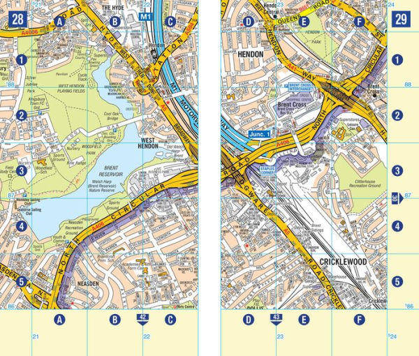 London A-Z Pocket Atlas
