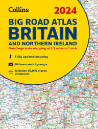 Download ebooks pdb format 2024 Collins Big Road Atlas Britain and Northern Ireland: A3 Spiral 9780008597603 English version by Collins 