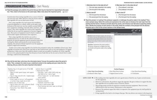 TOEFL Reading and Writing Skills: TOEFL iBT 100+ (B1+)