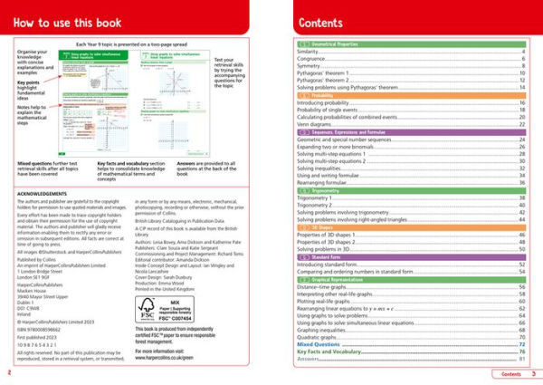 KS3 Maths Year 9: Organise and retrieve your knowledge: Ideal for Year 9