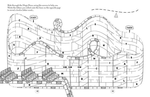 Feast Beasts: Solve 50 mazes in this adventure story for kids aged 7+