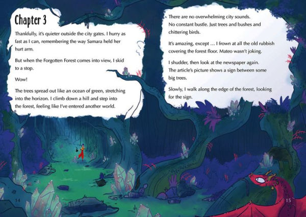 Collins Big Cat - KINGDOM OF PAGES: THE HIDDEN GEMSTONE: Band 14/Ruby