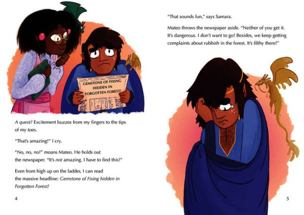 Collins Big Cat - KINGDOM OF PAGES: THE HIDDEN GEMSTONE: Band 14/Ruby