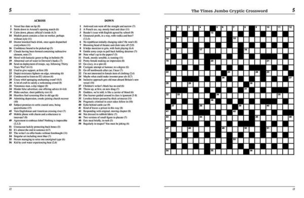The Times Jumbo Cryptic Crossword Book 22: 50 world-famous crossword puzzles