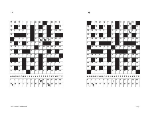 The Times Codeword 15: 200 cracking logic puzzles