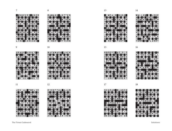 The Times Codeword 15: 200 cracking logic puzzles