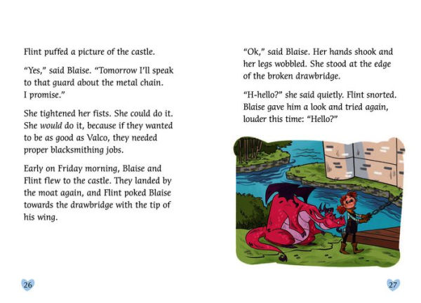 Big Cat for Little Wandle Fluency - BLAISE AND FLINT: Fluency 1