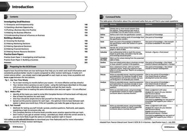 Edexcel GCSE 9-1 Business Complete Revision and Practice: Ideal for Home Learning, 2023 and 2024 Exams