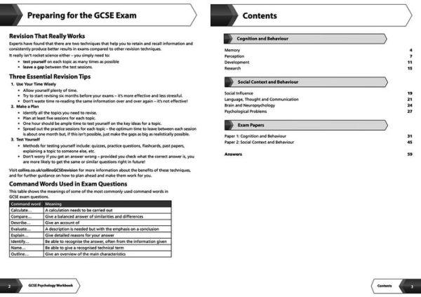 AQA GCSE 9-1 Psychology Workbook: Ideal for Home Learning, 2024 and 2025 Exams