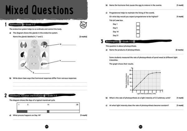 Collins GCSE Science 9-1 - AQA GCSE 9-1 COMBINED SCIENCE TRILOGY FOUNDATION EXAM: Interleaved command word practice