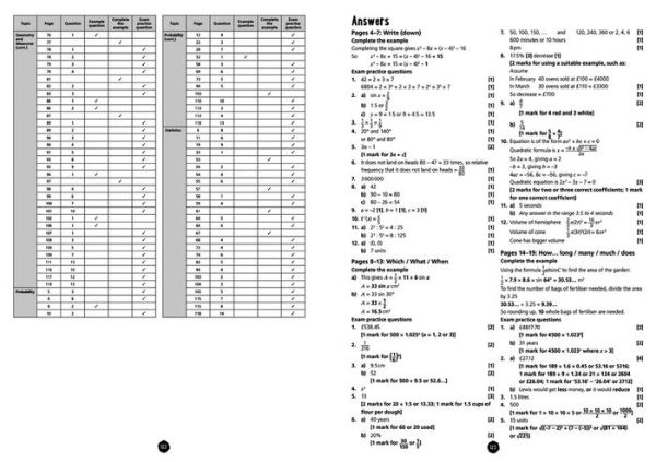 Collins GCSE Science 9-1 - EDEXCEL GCSE 9-1 MATHS HIGHER EXAM SKILLS WORKBOOK: Interleaved command word practice