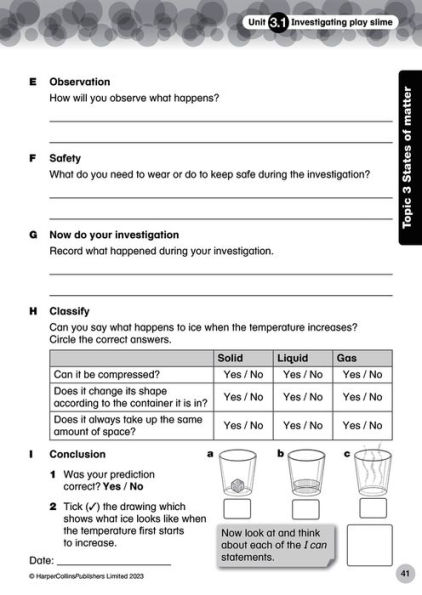 Collins International Primary Science: Progress Book 4 (Teacher Pack)
