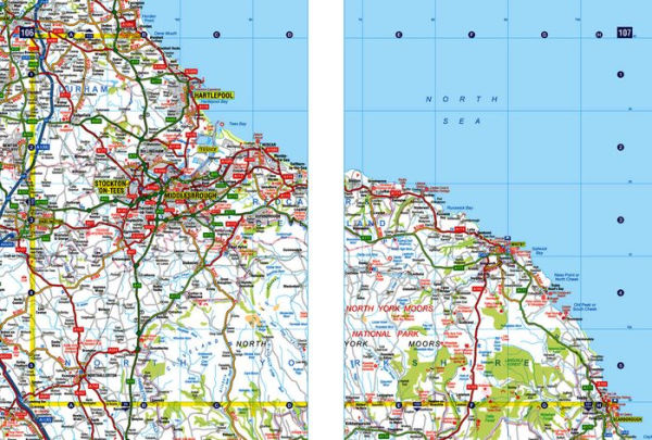 Great Britain A-Z Handy Road Atlas 2025 (A5 Spiral)