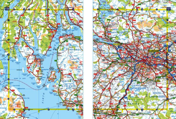 Great Britain A-Z Handy Road Atlas 2025 (A5 Spiral)