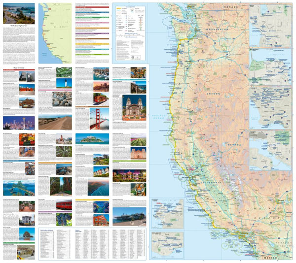 Pacific Coast Highway Touring Map
