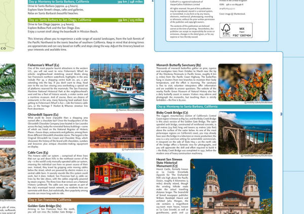 Pacific Coast Highway Touring Map