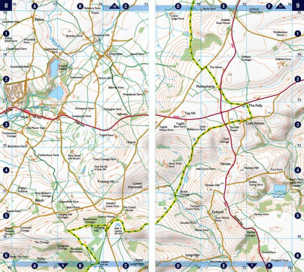 Cotswold Way National Trail Official Map