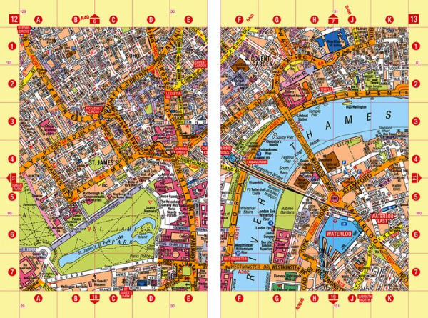 London A-Z Street Atlas by A-Z Maps, Paperback | Barnes & Noble®