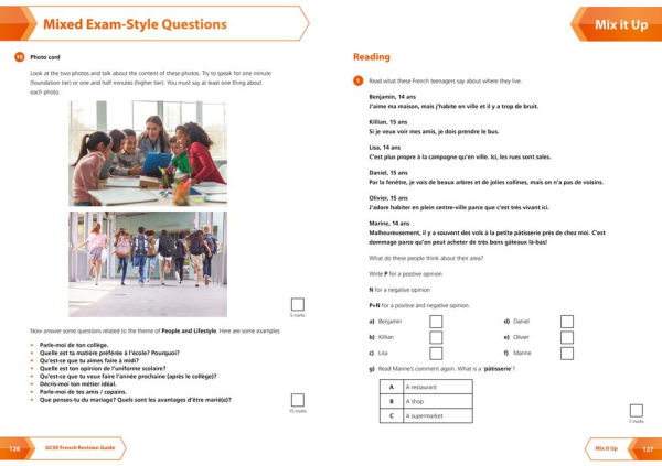 AQA GCSE French Complete Revision and Practice: Ideal for home learning, 2026 exam