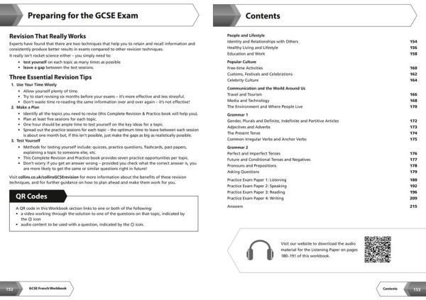 AQA GCSE French Complete Revision and Practice: Ideal for home learning, 2026 exam