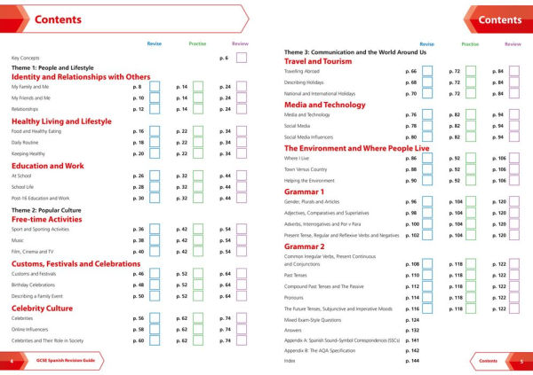 AQA GCSE 9-1 Spanish Complete Revision and Practice: Ideal for home learning, 2026 exam