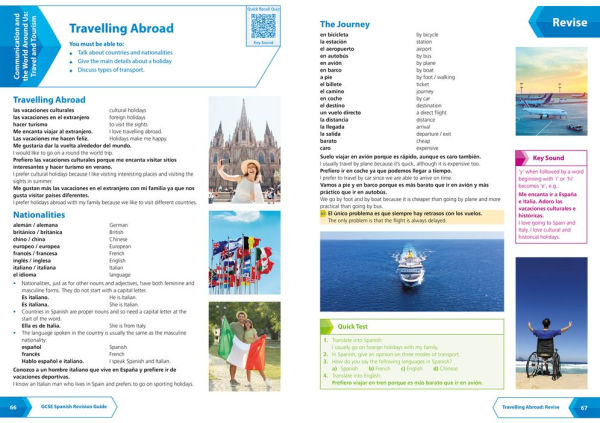 AQA GCSE 9-1 Spanish Complete Revision and Practice: Ideal for home learning, 2026 exam