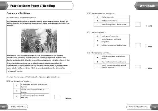 AQA GCSE 9-1 Spanish Complete Revision and Practice: Ideal for home learning, 2026 exam
