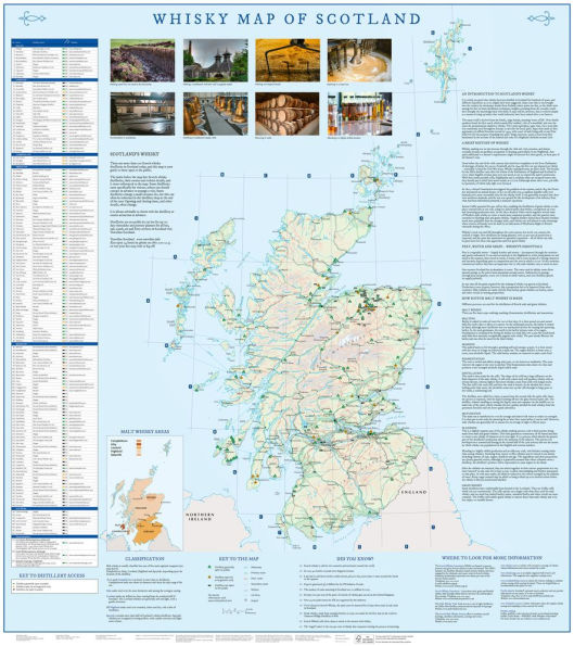 Whisky Map of Scotland: Discover where Scotland's national drink is produced