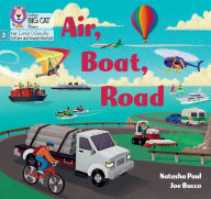 Title: Air, Boat, Road: Phase 3 Set 2 Blending practice, Author: Natasha Paul