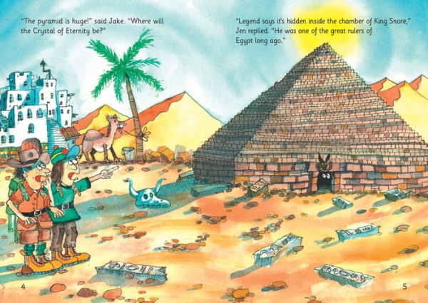 Jake and Jen in the Curse of the Mummy: Phase 5 Set 5